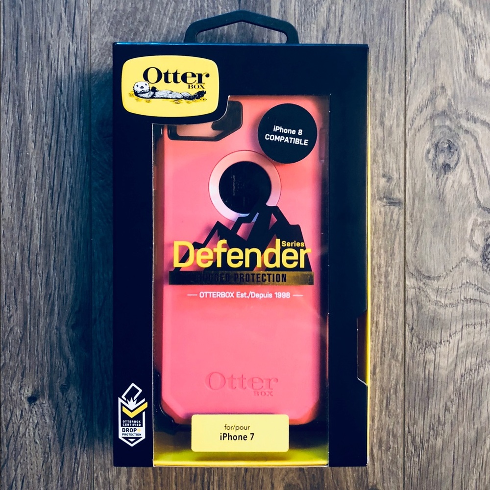✨OtterBox Defender Series - iPhone 📲 7 / 8 - Pink